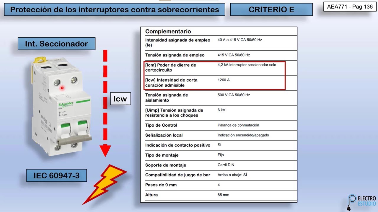 (EXTRACTO) - Como NO DESTRUIR un interruptor seccionador