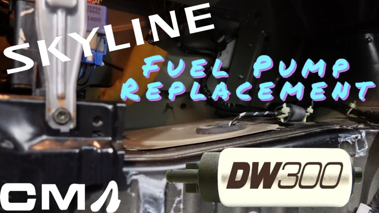 R33 Skyline Fuel Pump Install