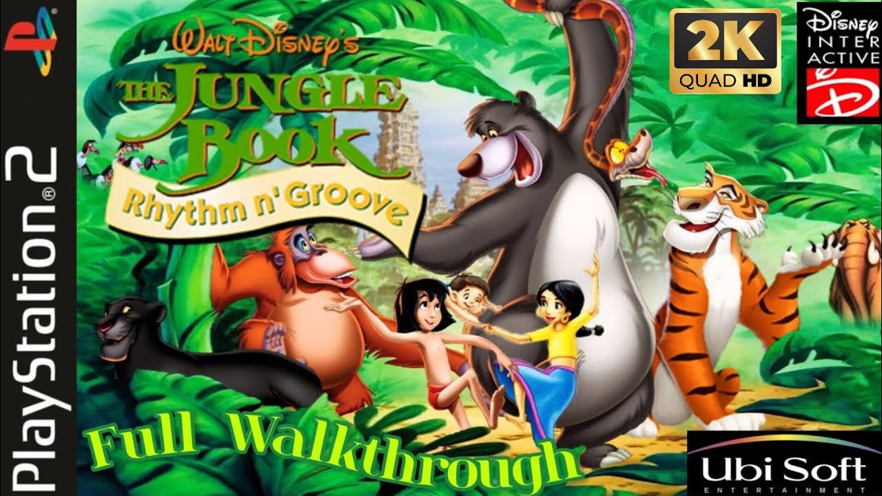 Полное прохождение игры Walt Disney's The Jungle Book: Rhythm N' Groove/Groove Party (PS2) - 2K60fps