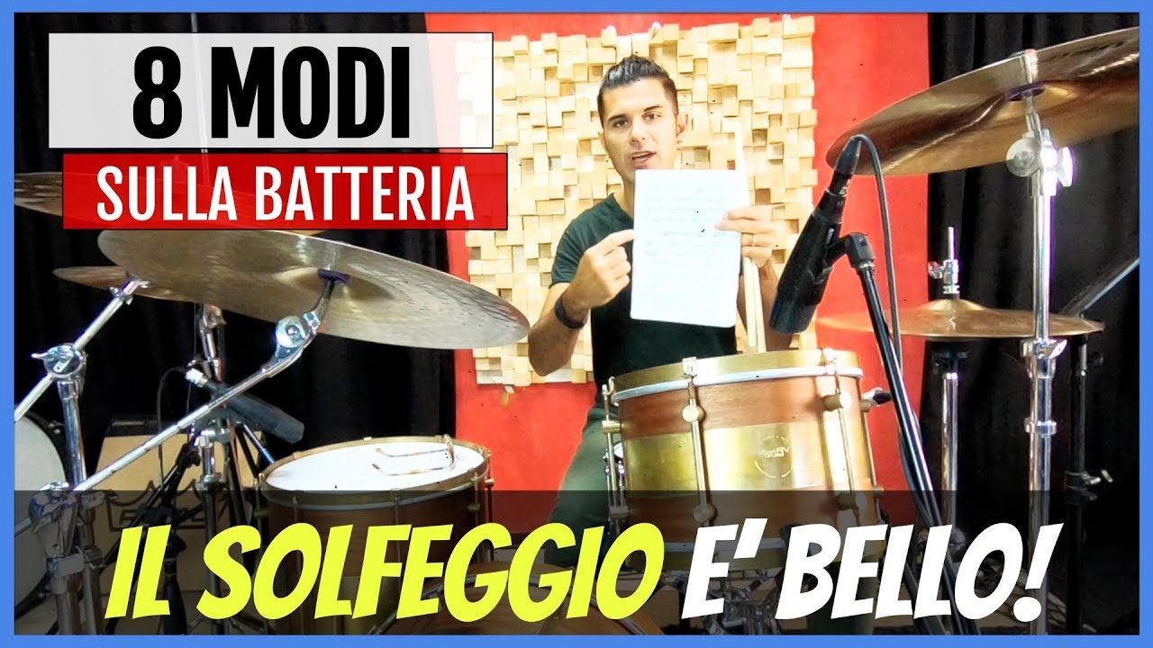 8 Modi per Suonare il Solfeggio Ritmico Sulla Batteria
