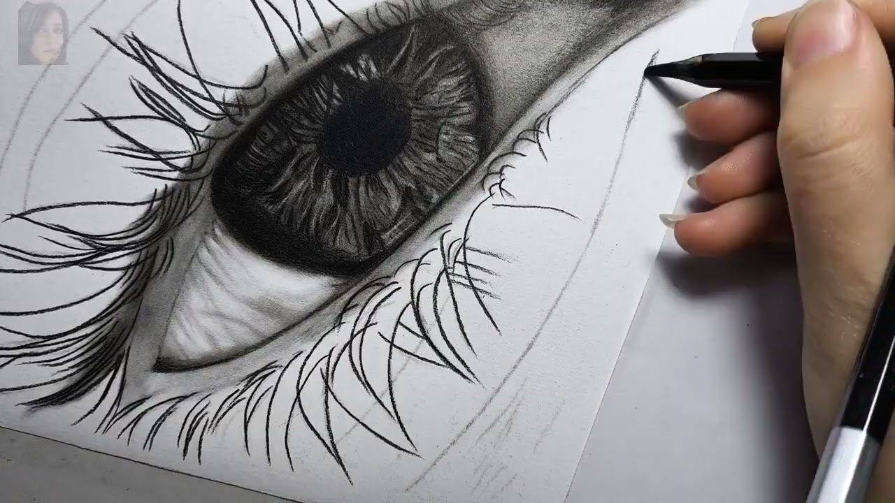 How to Draw a Hyper Realistic Eye 👁️ | Easy Pencil Tutorial for Beginners