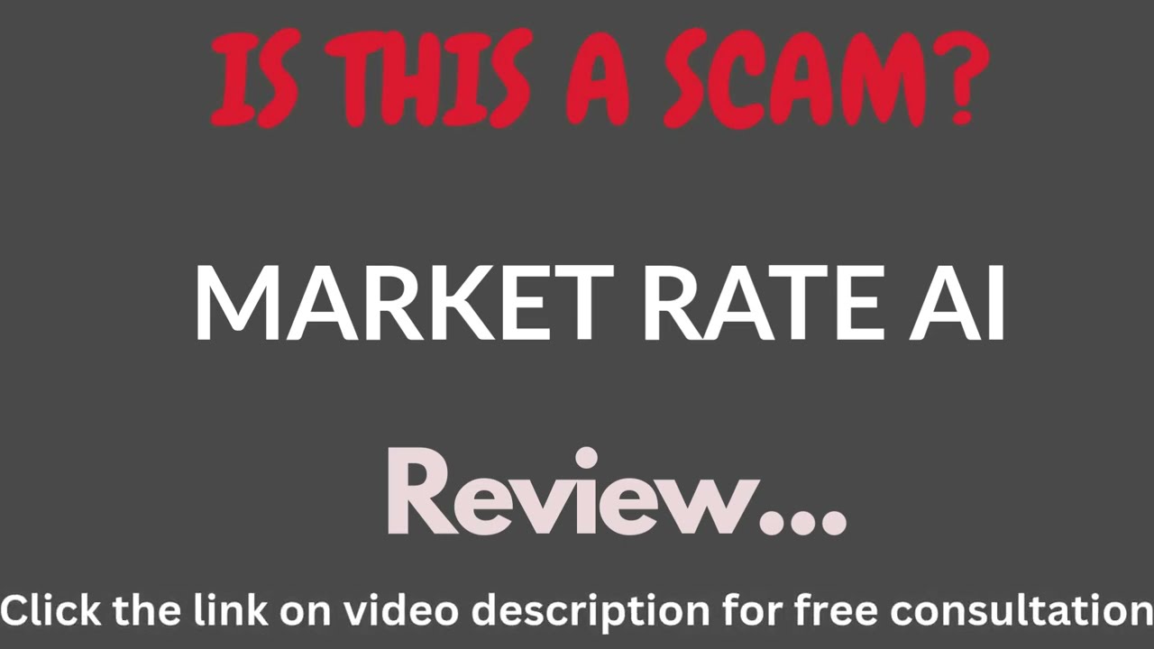 Mrate-ai.com Review: THIS IS A SCAM? (Market Rate AI)