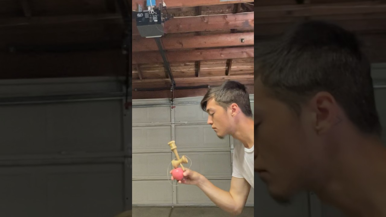 Double stilt flip #kendama #trendingshorts #kendamatricks #fyp #viral