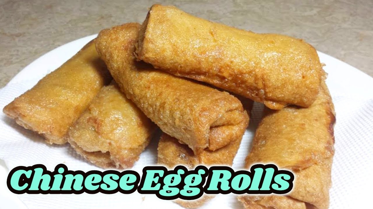 Chinese Egg Rolls Recipe_How to make egg rolls