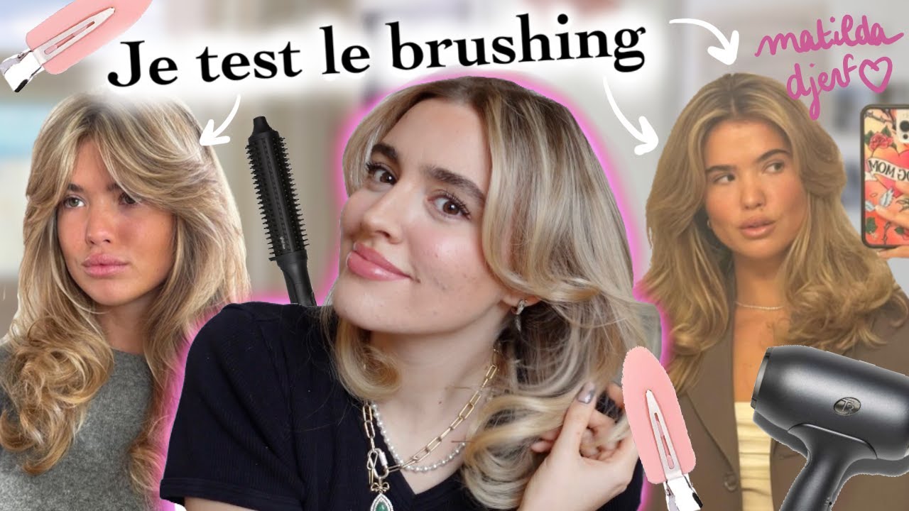 JE TEST LE BRUSHING DE MATILDA DJERF (et c'est incroyable)