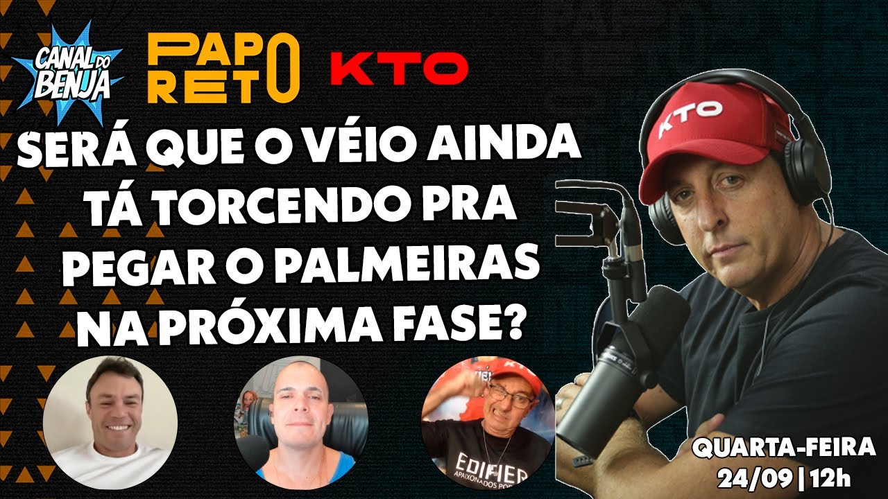 Papo Reto com Benja, Gladiador, Mano e Véio - ep. 478 - 24/09/2025