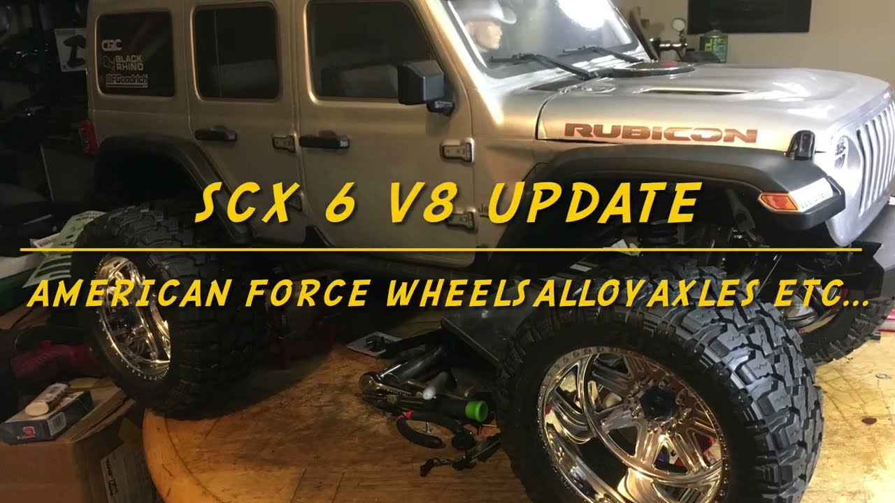 ОБНОВЛЕНИЕ SCX 6 Cison 44cc V8!