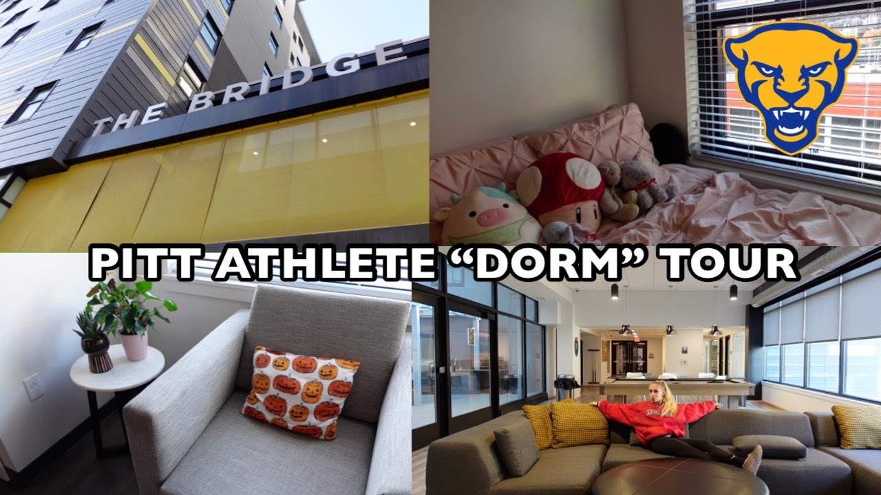 PITT ATHLETE DORMS // The Bridge on Forbes Apartments, track and field