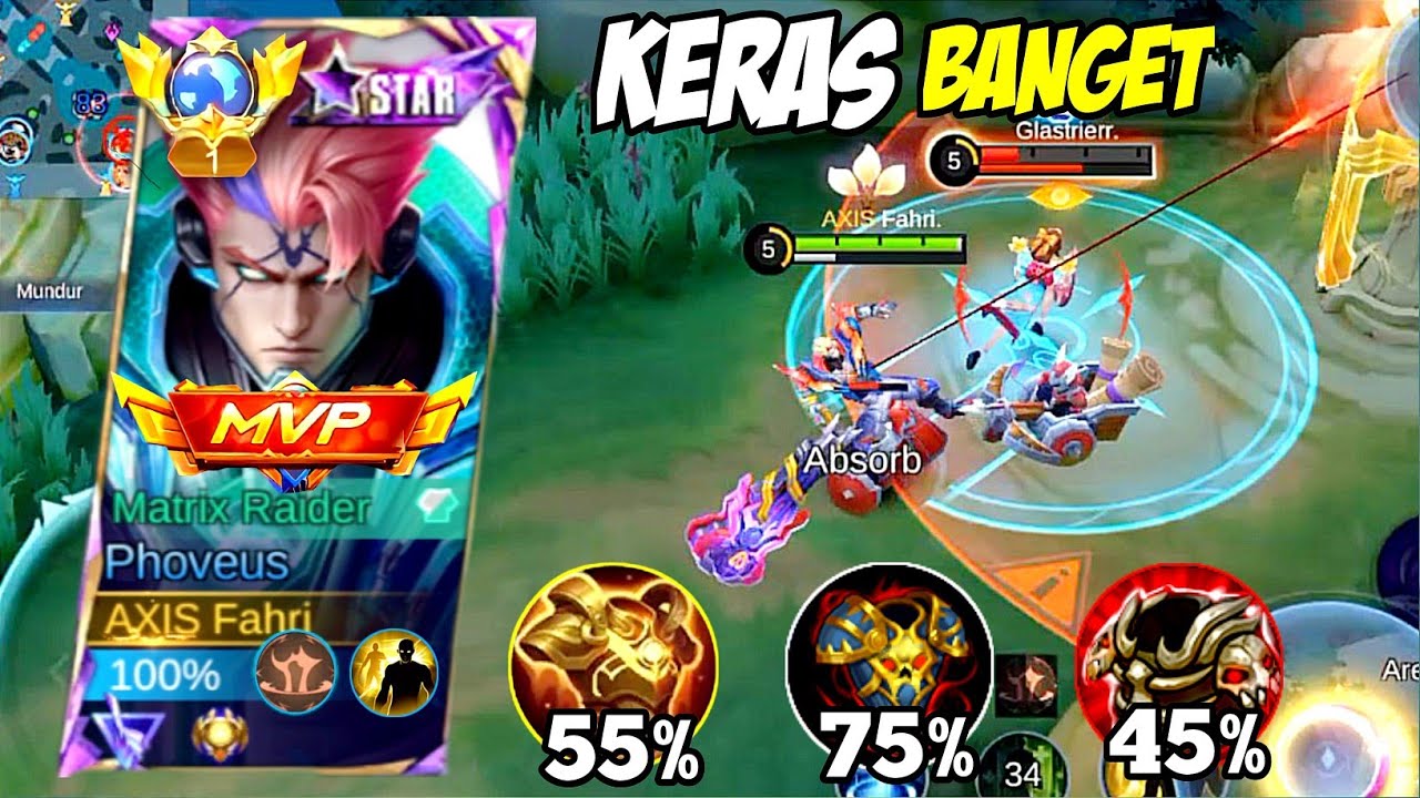 SALAH BESAR MAU ADU DAMAGE TABRAK PHOVEUS REVAMP PAKAI BUILD TERKERAS 2026 😱 GLOBAL PHOVEUS GAMEPLAY