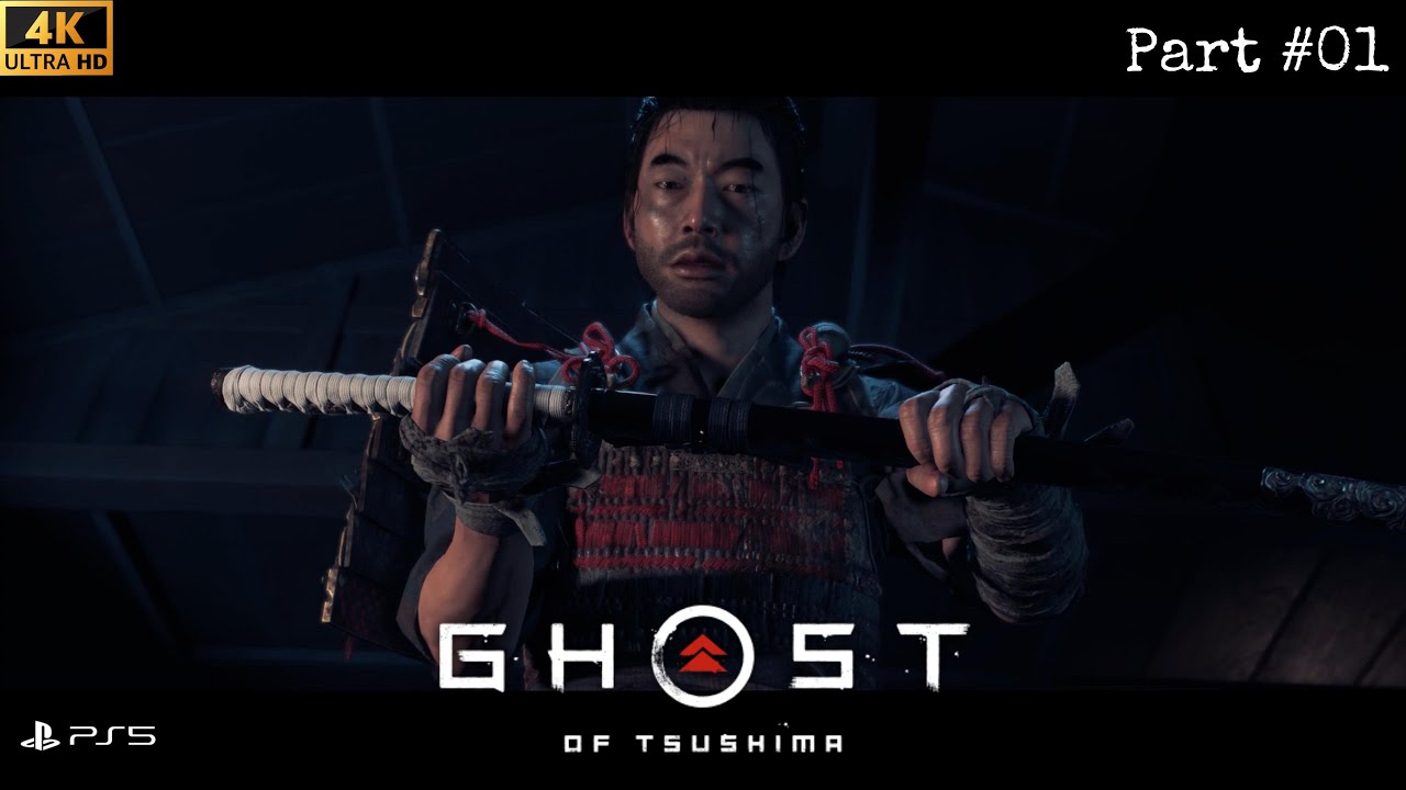 Ghost of Tsushima (4K / PS5) Walkthrough Part 1 – Prologue | The Invasion Begins