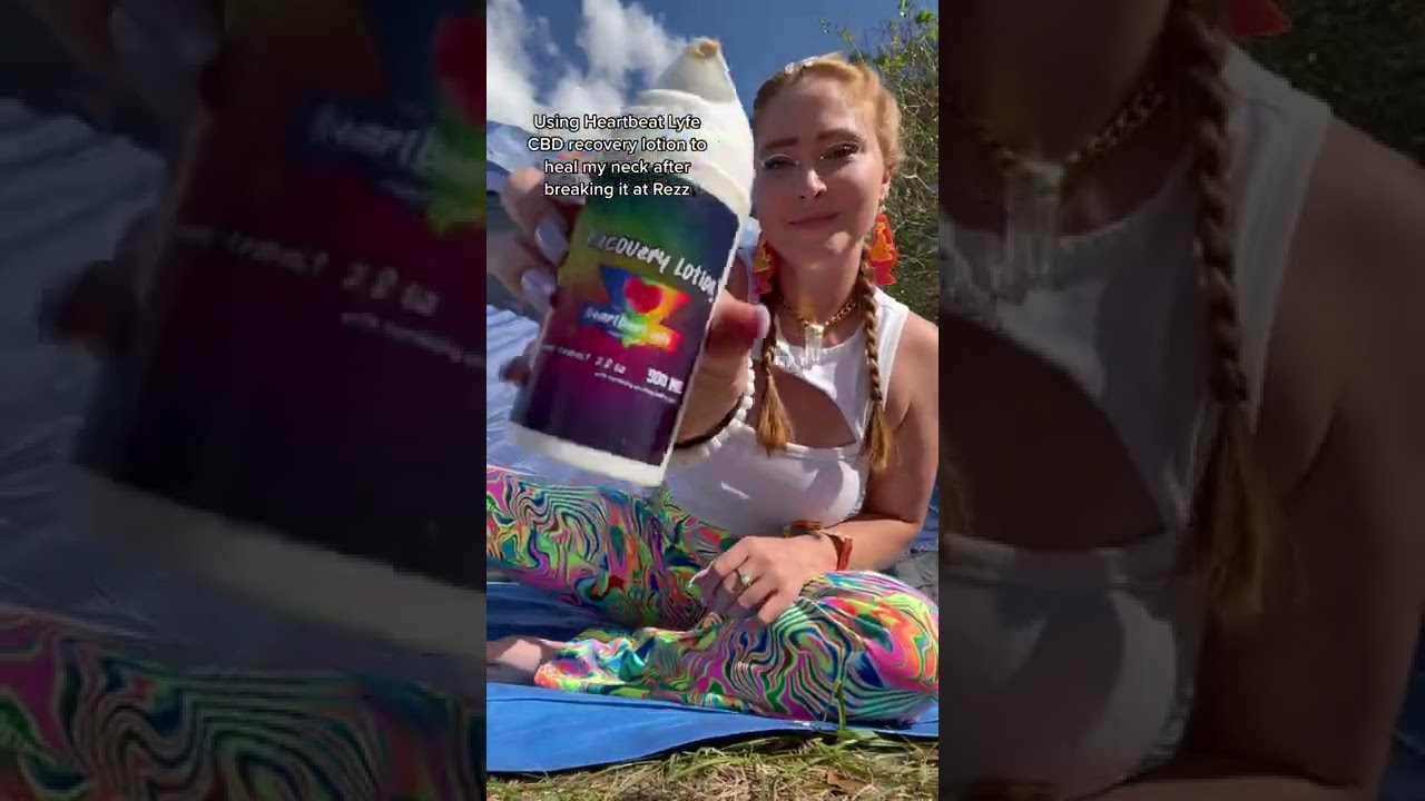 CBD Lotion for Festival Aftercare