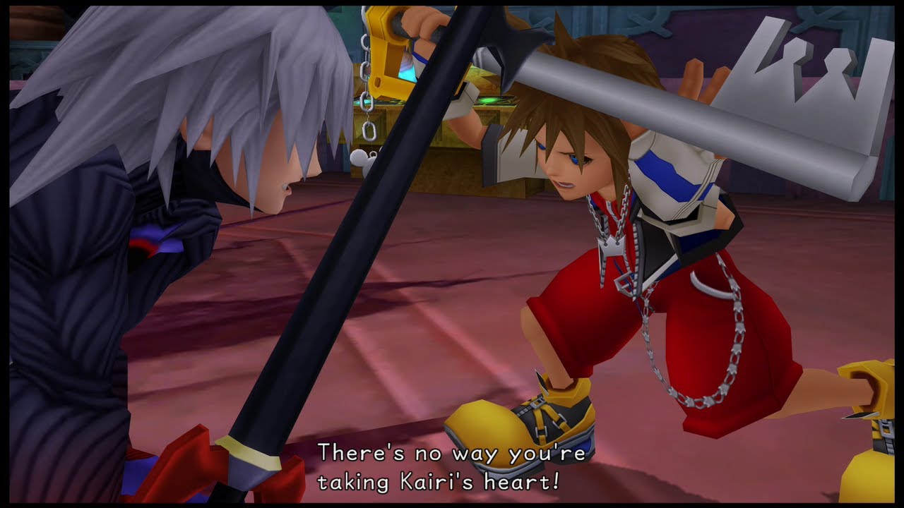 Sora vs Dark Riku/Ansem Final Encounter Kingdom hearts Final Mix