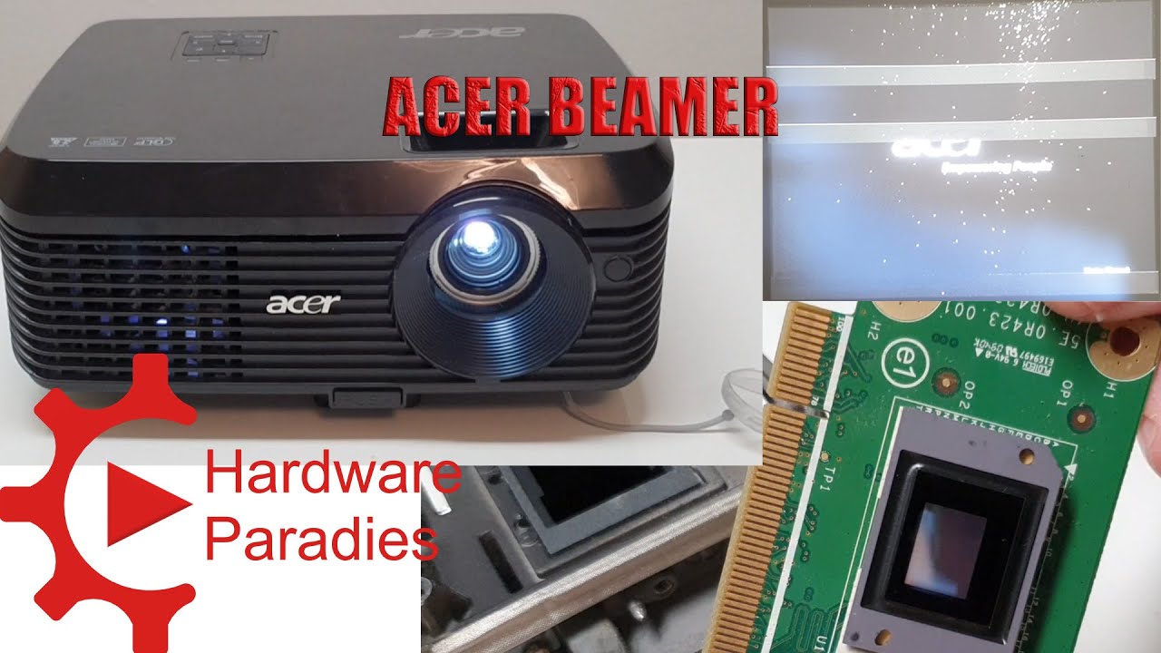 Acer Beamer Pixelfehler Projecting White Dots DMD Chip Failure