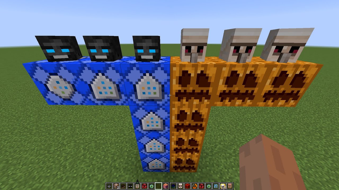 what if you create a Spectrite Witheeer Golem in MINECRAFT