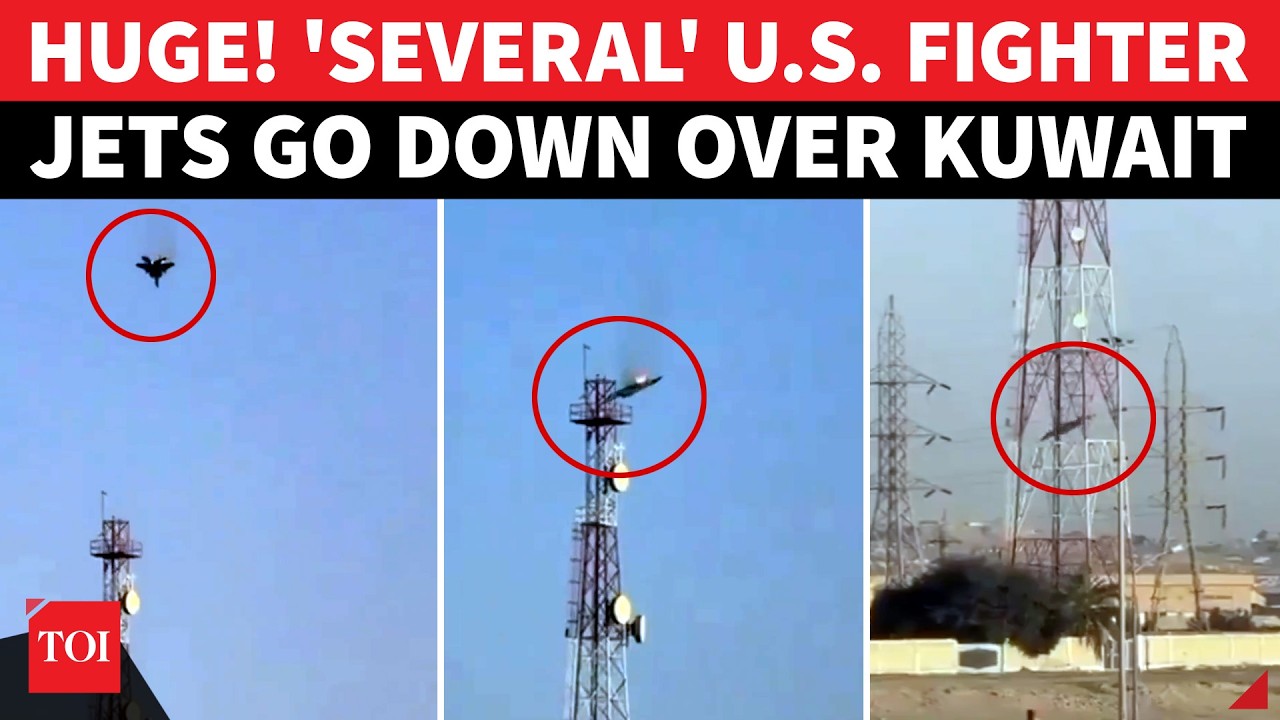 Iran's Biggest Aerial Action? Catastrophe For U.S. As Several Fighter Jets Go Down Over Kuwait