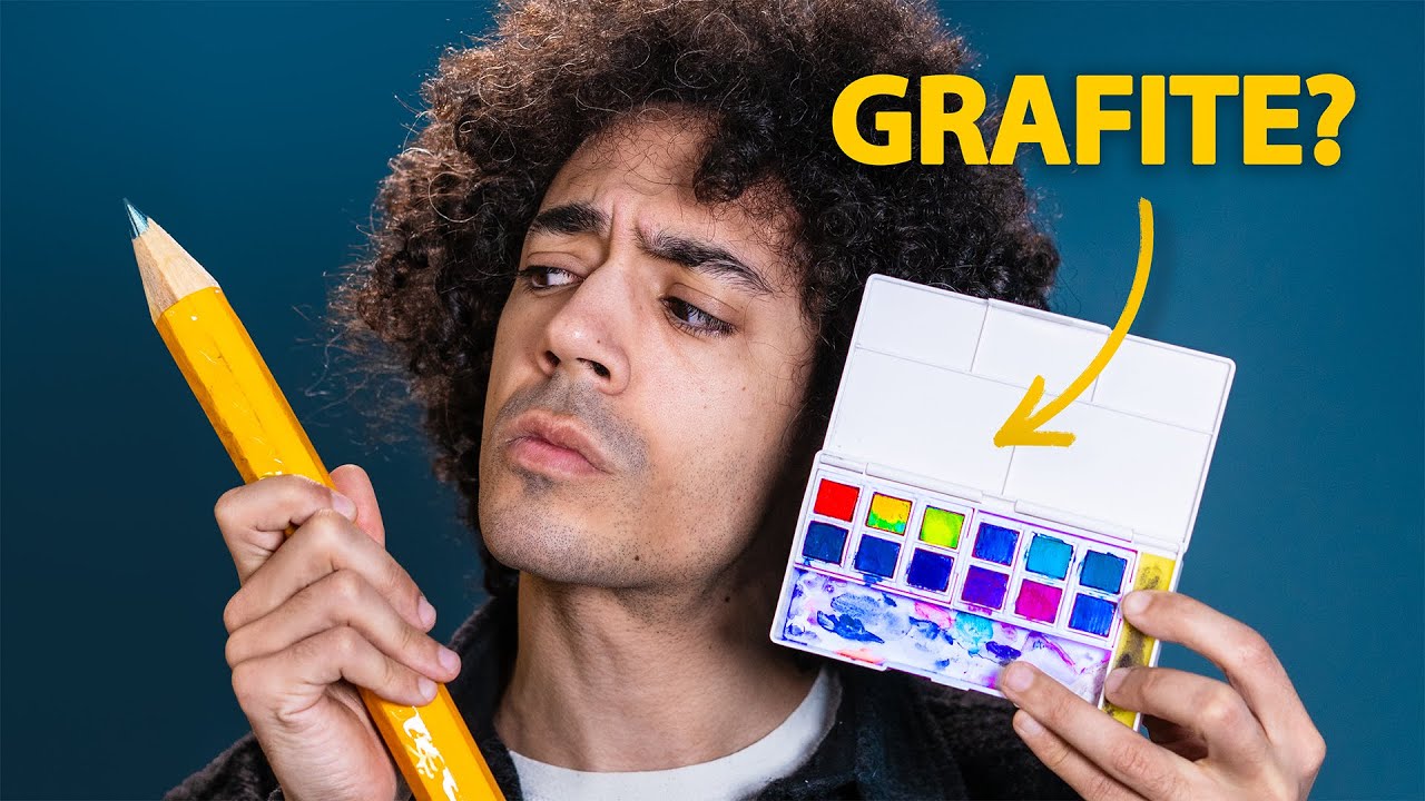 Esistono degli ACQUERELLI fatti di GRAFITE?