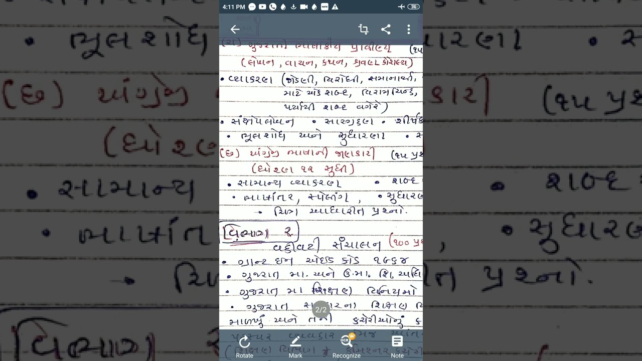 HMAT પ્રશ્નપત્ર અભ્યાસક્રમ