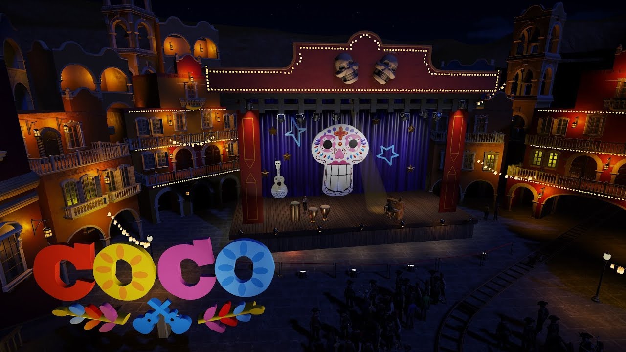 Coco the Ride - Journey to the Land of the Dead (Planet Coaster - Pixar - Disney)