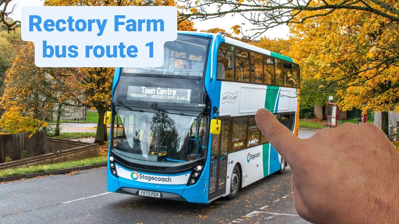 Route 1 Rectory Farm- Town centre Northampton