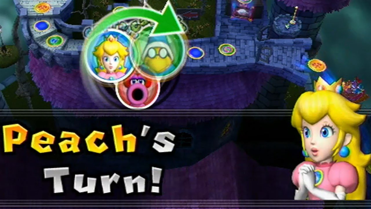 Mario Party 9◆Solo Mode #19 Peach◆Boo's Horror Castle