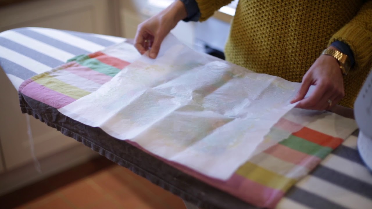 Refreshing your Beeswax Wrap with an Iron