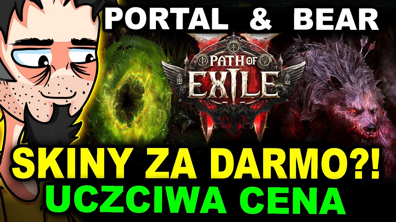 FREE SKINS! Bear Shapeshift SKIN and PORTAL in Path of Exile 2