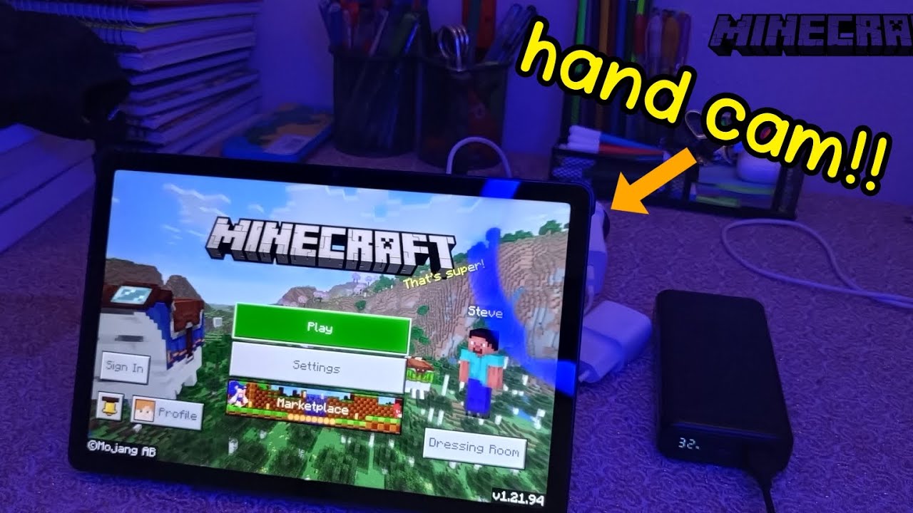 Satisfying Minecraft Handcam on iPad – 11 Minutes of Relax