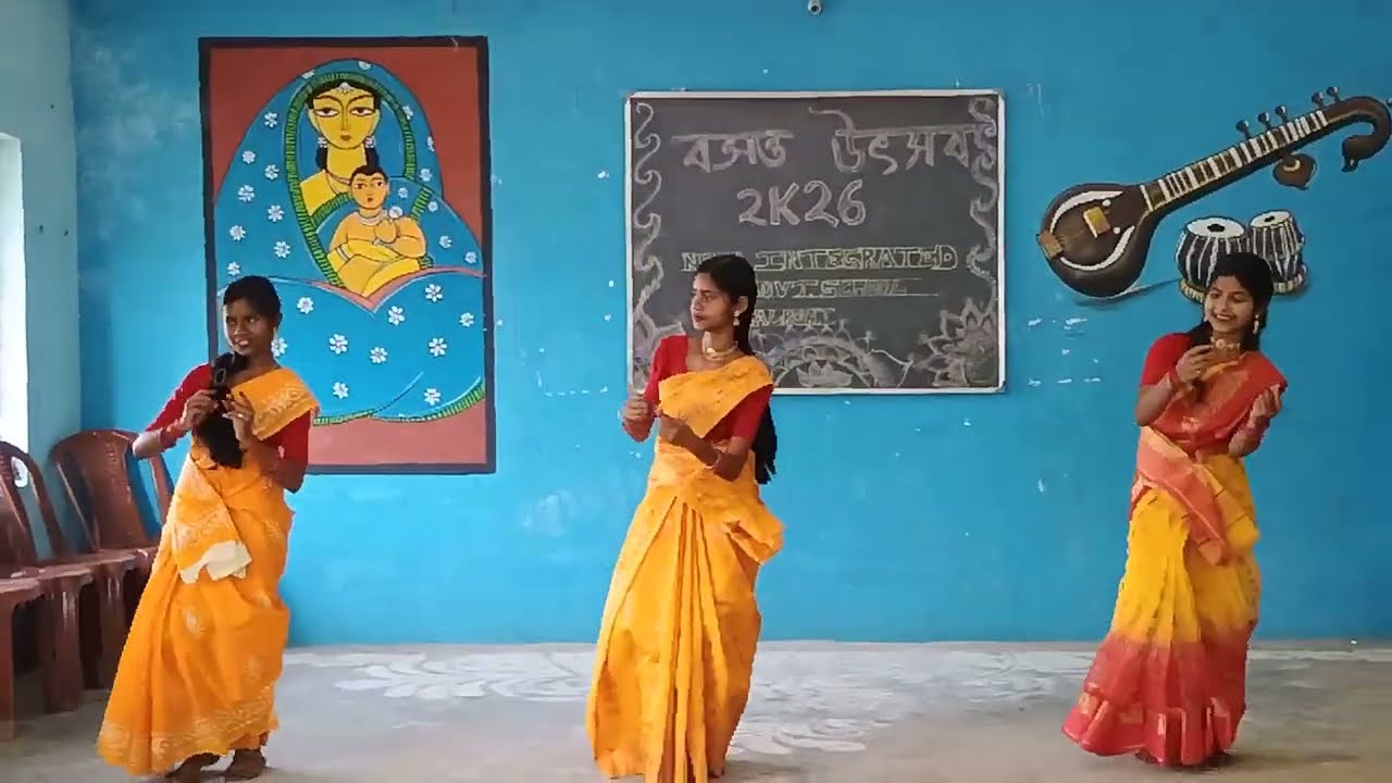 ফাগুনের কাল আইলোরে | বসন্ত উৎসব পালন ২০২৬ | NIGS, Salboni #holi #dolutsav #dance 