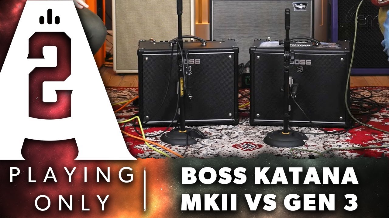 Boss Katana Gen 3 vs MKII - Playing Demo