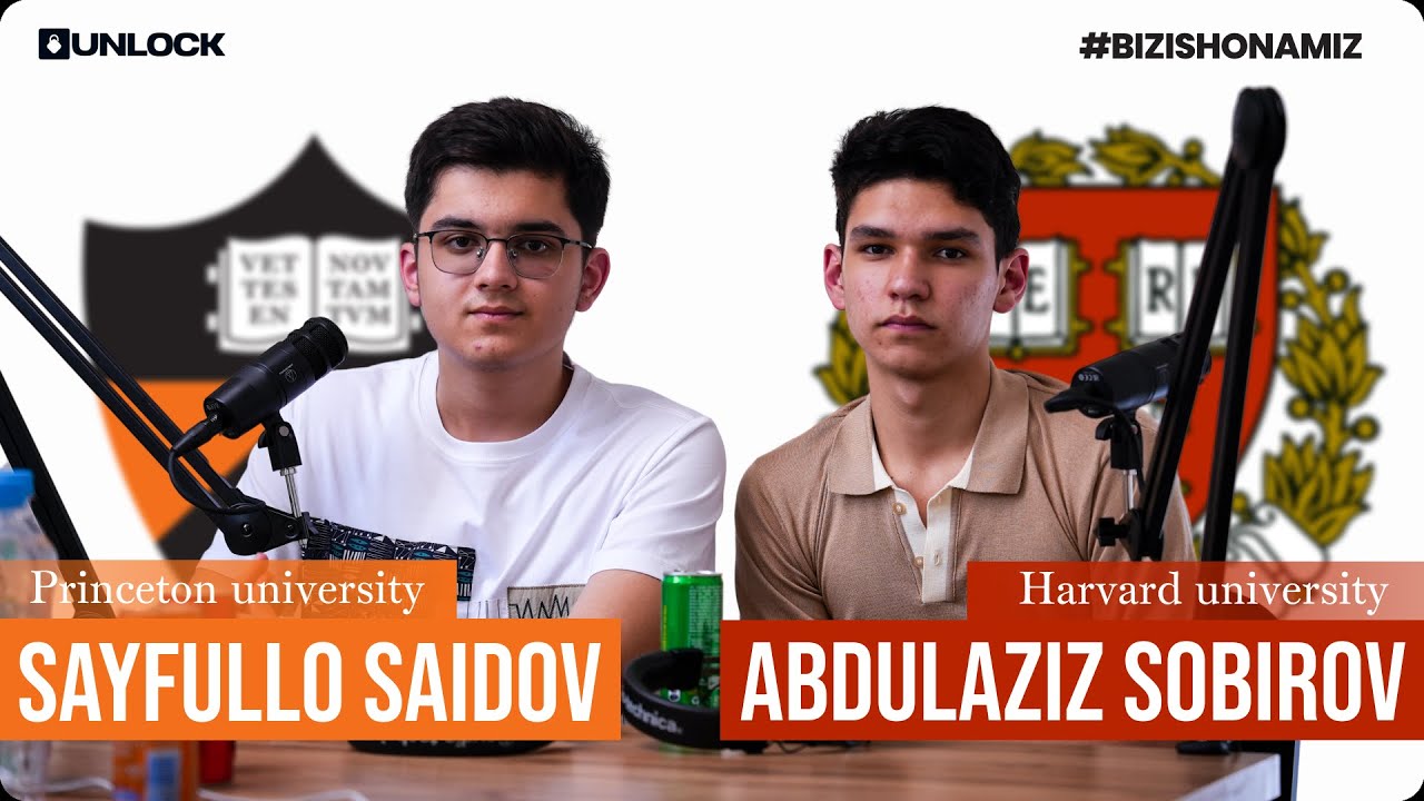(4K) Harvard va Princeton Universitetlariga 100%lik grant sohiblari bilan suhbat | Unlock Podcast
