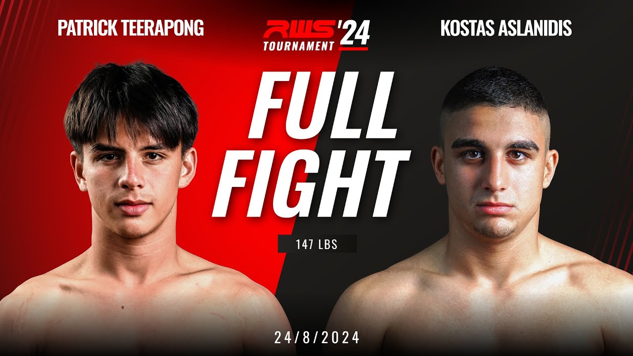 Full Fight l Patrick Teerapong Top King Boxing Gym vs Kostas Aslanidis Venum Muay Thai I RWS