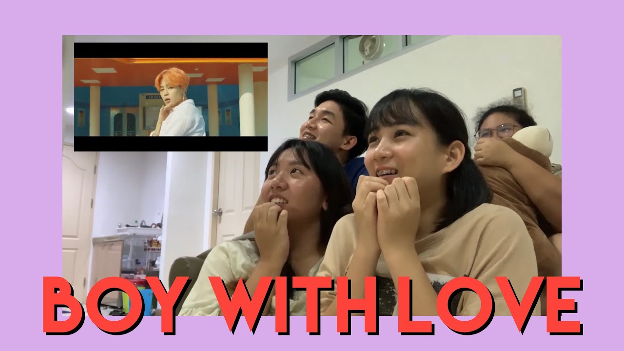 BTS  'Boy With Luv' feat. Halsey MV REACTION (THAI VER) | fluffymu