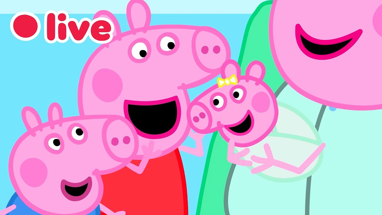 🔴 Peppa Pig BEBÉ EVIE Episodios EN VIVO 🍼 Los Mejores Momentos de Evie 🥹 Dibujos para Niños