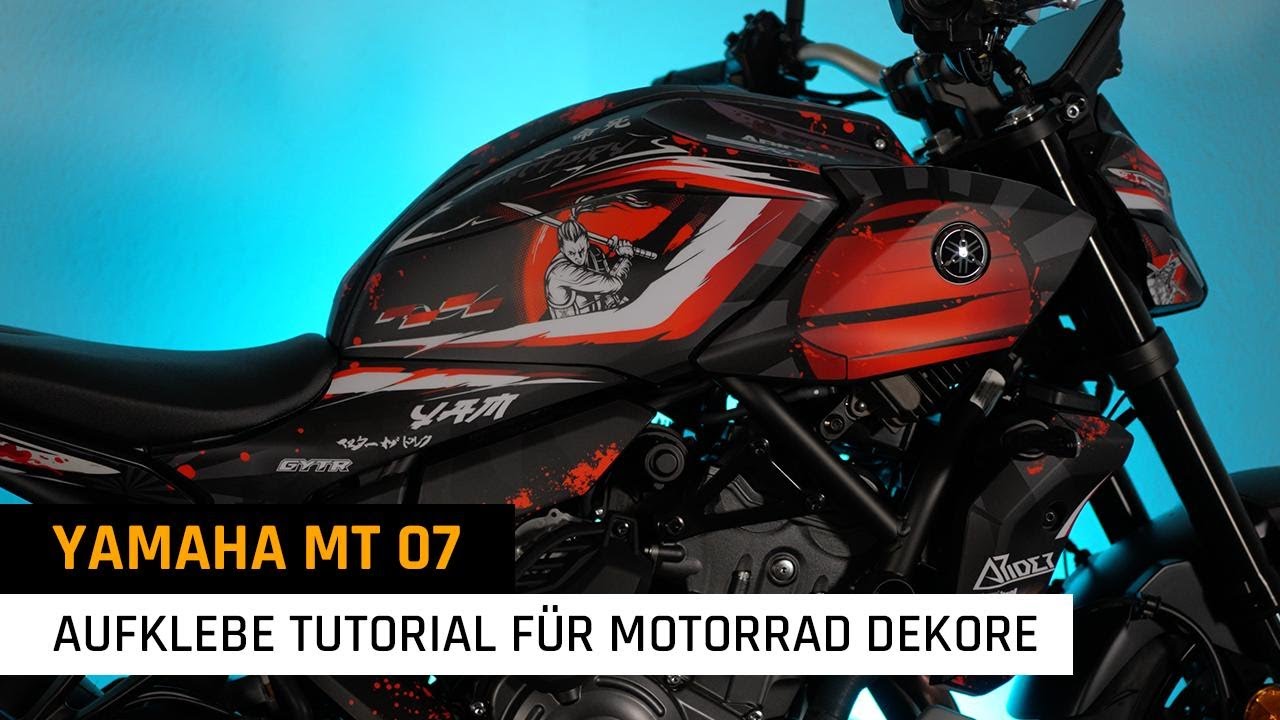 Yamaha MT 07 Dekor / Optik Tuning von Arider