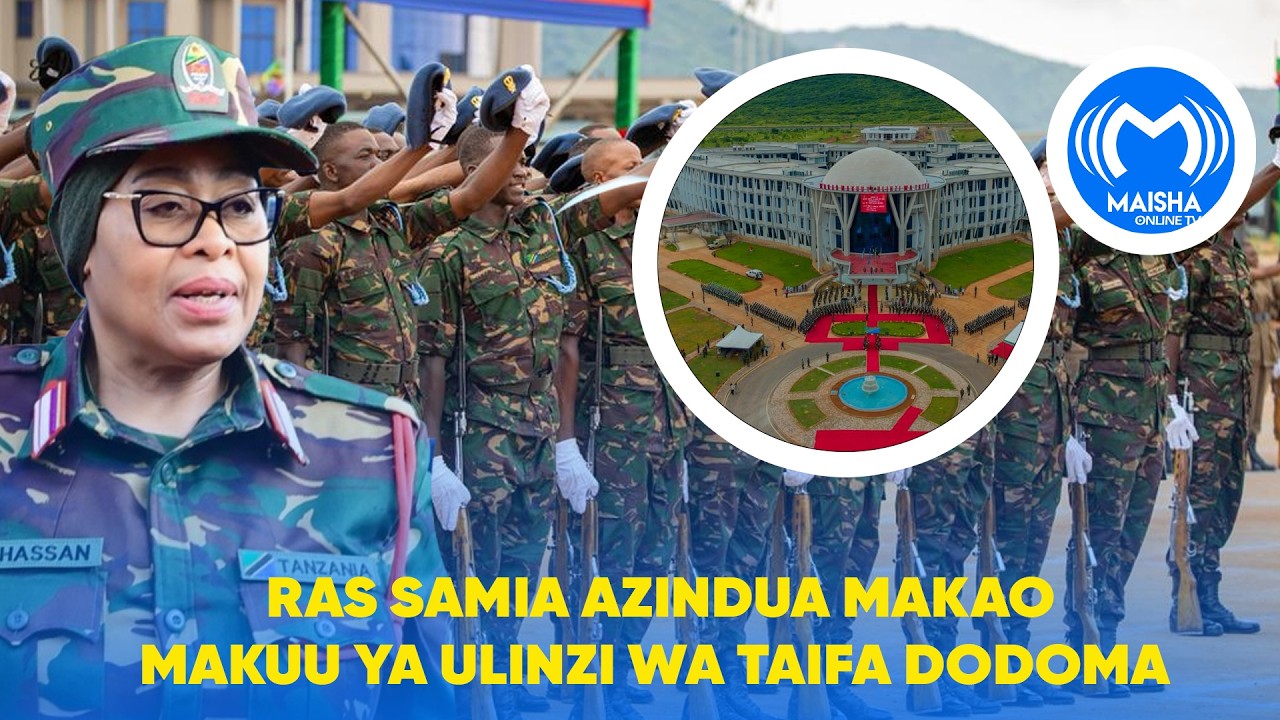 LIVE RAIS DKT. SAMIA AKIZINDUA MAKAO MAKUU YA ULINZI WA TAIFA, DODOMA