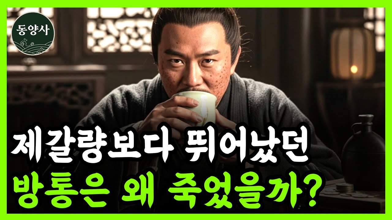 《삼국지》 제갈량보다 뛰어난 천재 방통, 하늘은 왜 두 별을 허락하지 않았나? l 역사 인물 l 고전