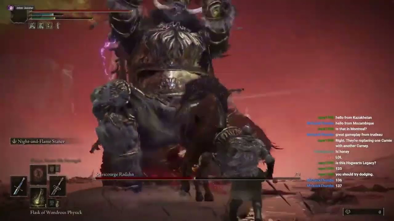 Alienange vs Radahn #eldenring #eldenringgameplay