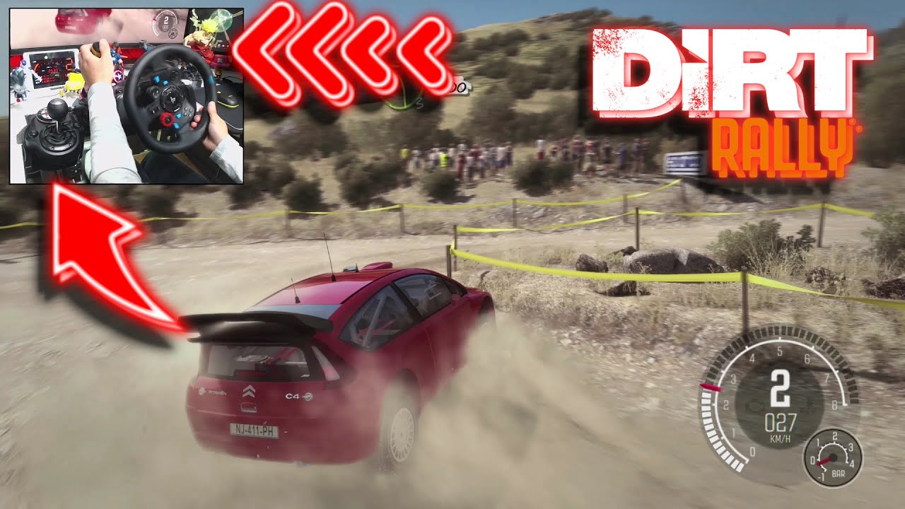 Citroën C4 WRC Greece / Logitech G29 DiRT Rally