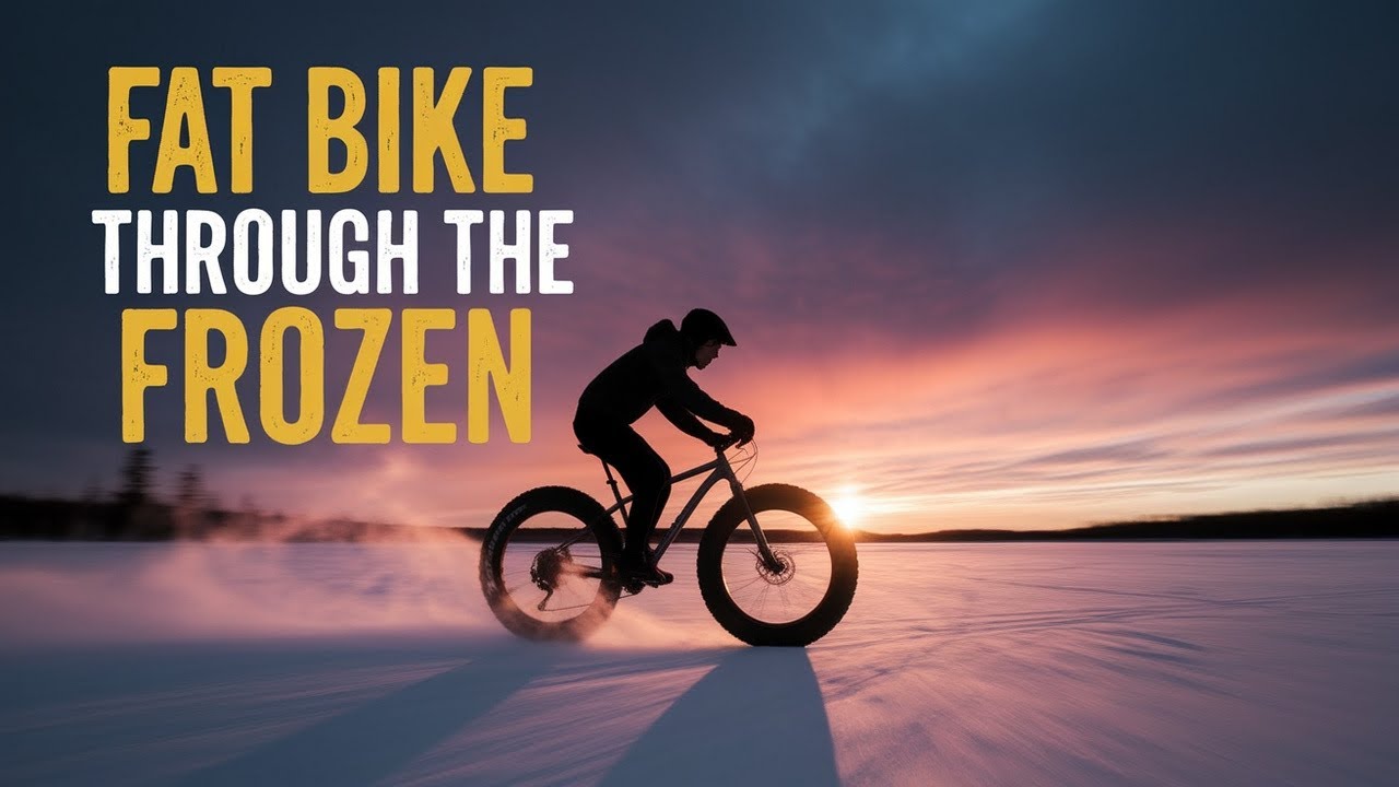 Riding A Fat Bike Through The Frozen Nordic Wilderness