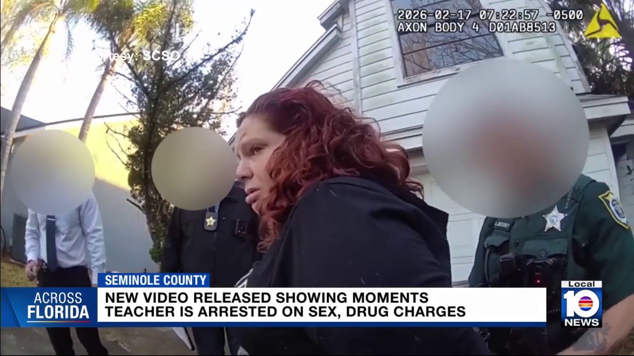 Florida teacher charged amid allegations of sex, drugs with students