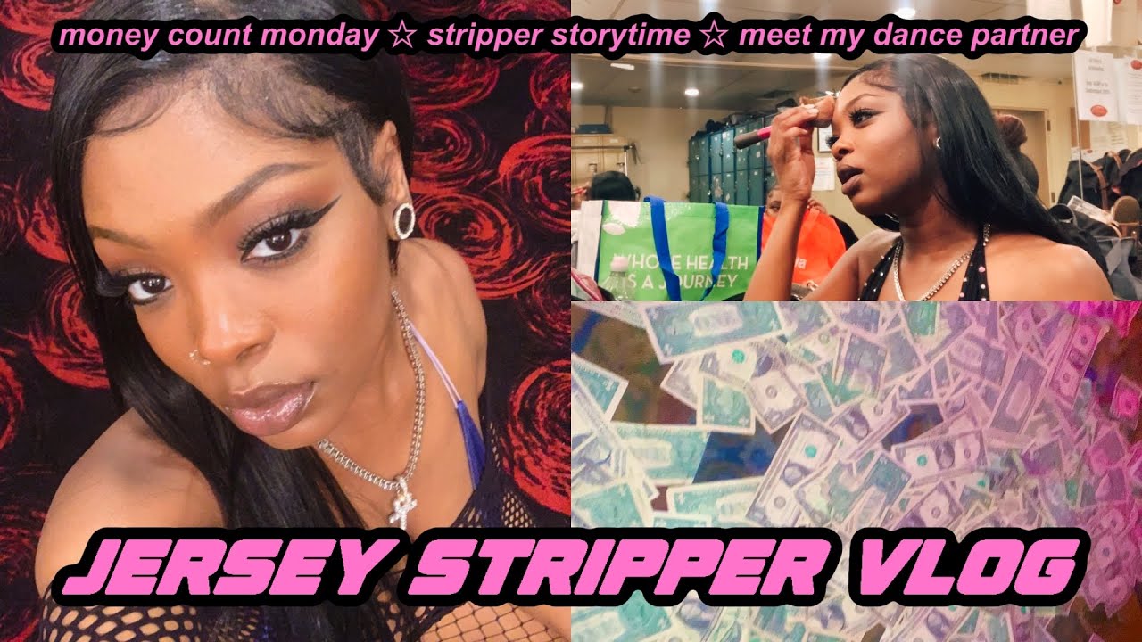 NEW JERSEY STRIPPER VLOG: come to work with me on a monday nightshift + stripper storytime