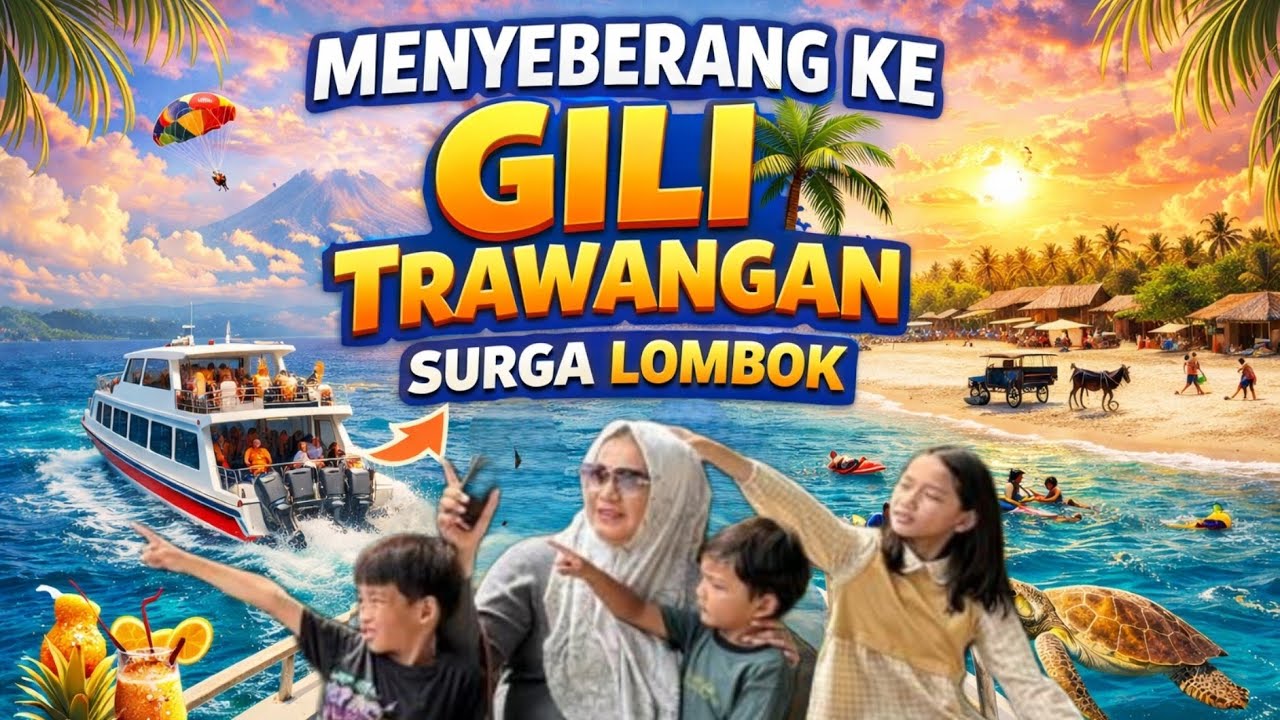 Gili Trawangan Trip! Dari Pelabuhan Sampai Pantai Surga