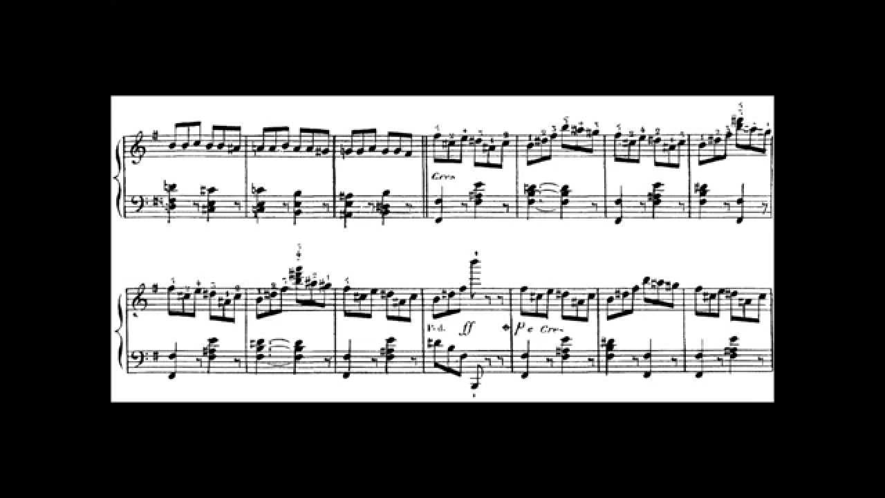 Charles-Valentin Alkan - Saltarelle Op. 23 (audio + sheet music)