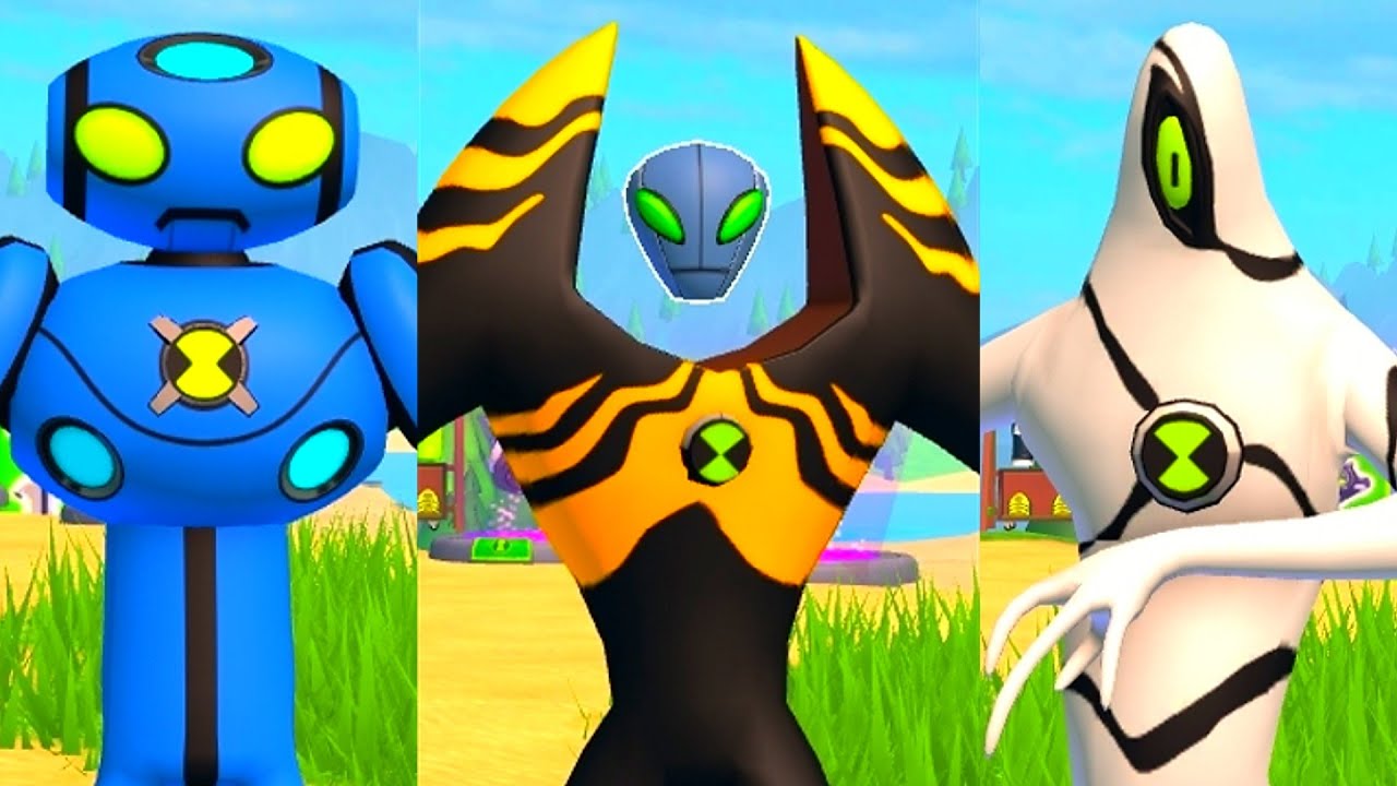 Lodestar, Ultimate Ghostfreak и другие добавлены в игру Ben 10 Super Hero Time в Roblox