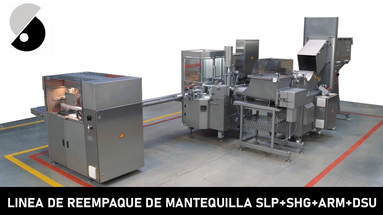 LÍNEADE REEMPAQUE DE MANTEQUILLA SLP+SHG+ARM+DSU
