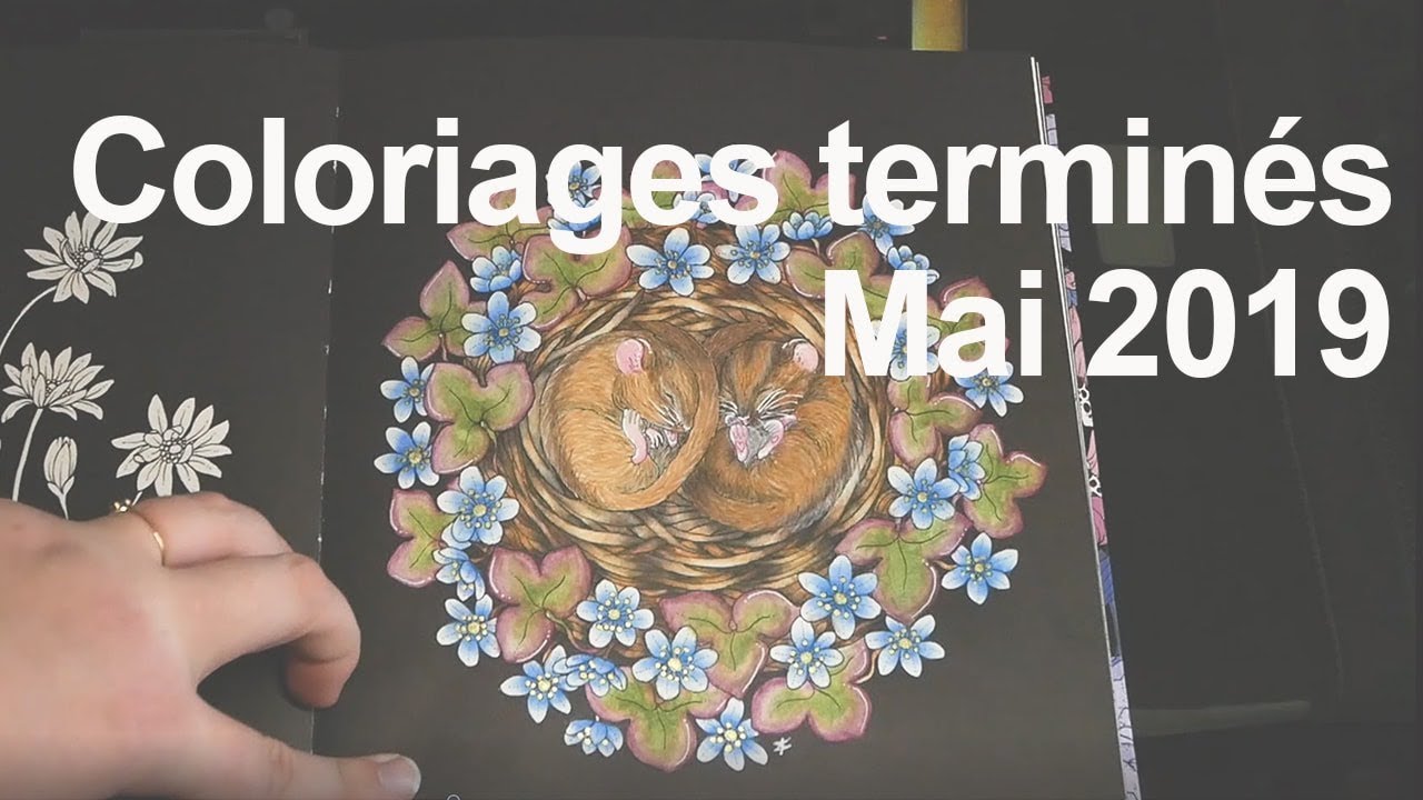 Coloriages réalisés- Mai 2019