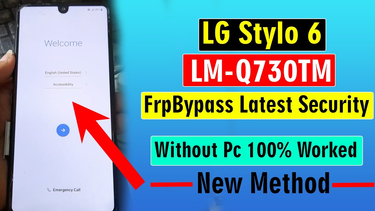 LG STYLO 6 - FRP Reset/Google Account Bypass LG Stylo 6 FRP/Google Lock Bypass WITHOUT PC 2026
