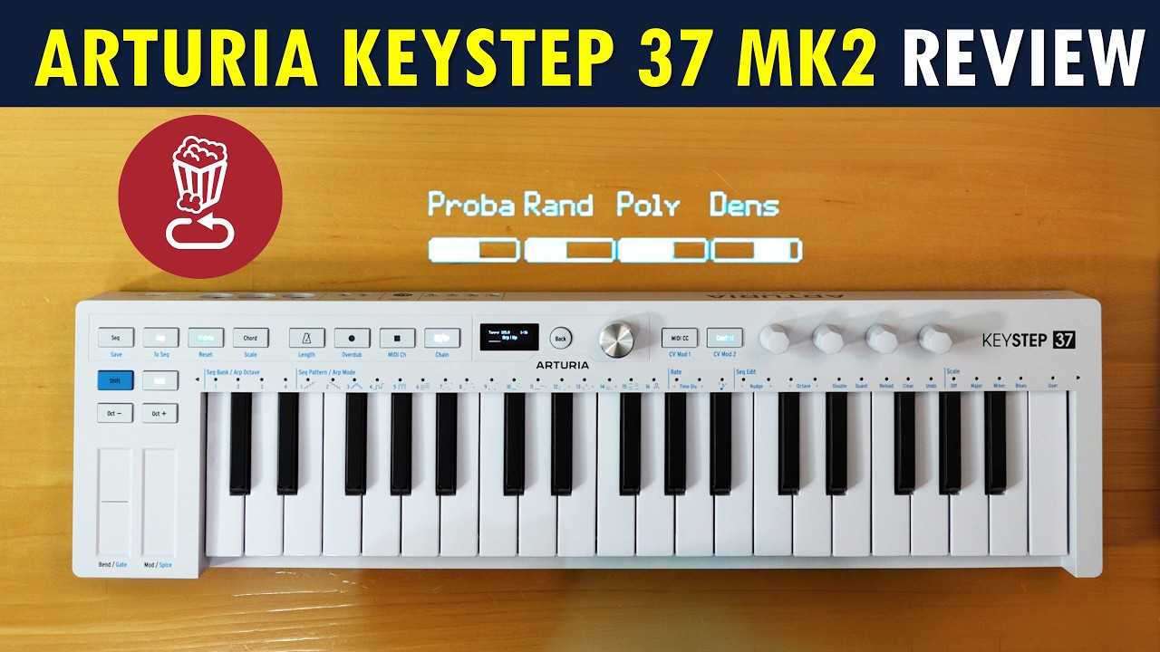 Arturia KeyStep 37 MK2: Same Size, Way More Control & Creative Options // Review & Tutorial
