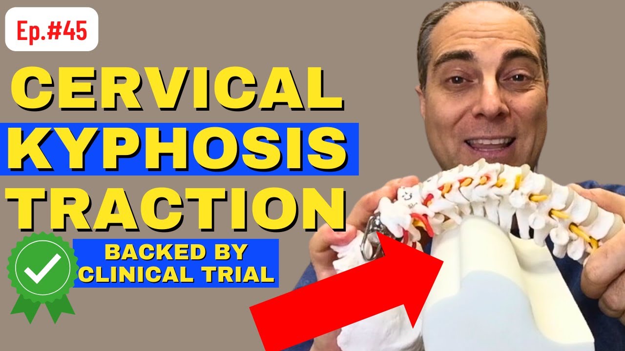 Ep45. CERVICAL KYPHOSIS Traction With Cervical Dennerroll, Dr Walter Salubro Chiropractor in Vaughan