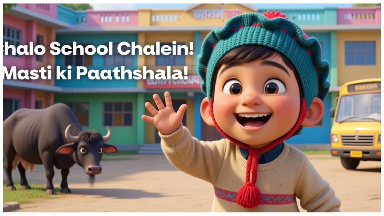 Pahla Din School Mein: Rona Nahi, Hansna Hai! 😊 | First Day Fun#SchoolFirstDay #HappyKids